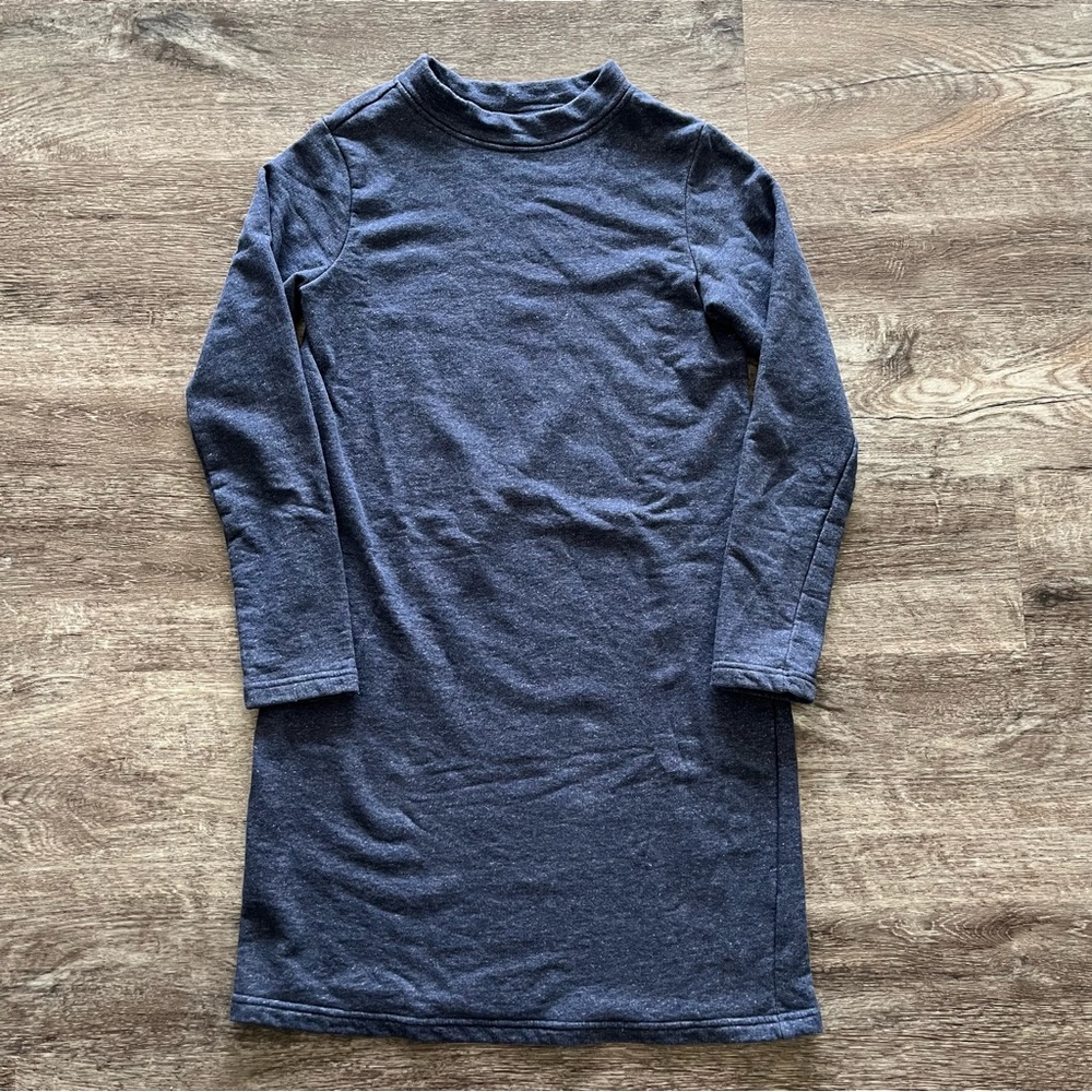 Patagonia Navy Blue Long-Sleeve Casual Dress
